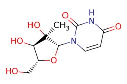 eMolecules​ Pharmablock / 1-[(2R3R4R5R)-34-dihydroxy-5-(hydroxymethyl)-3-methyloxolan-2-yl]-1234-tetrahydropyrimidine-24-dione