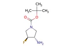 eMolecules​ Pharmablock / tert-butyl (3S4S)-3-amino-4-fluoropyrrolidine-1-carboxylate