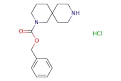 eMolecules​&nbsp;Pharmablock / benzyl 29-diazaspiro[5.5]undecane-2-carboxylate hydrochloride / 25mg / 551212258 / PB06570-1 / 0.000 / 1714144-91-8 / MFCD28992067 / 324.850 / C17H25ClN2O2