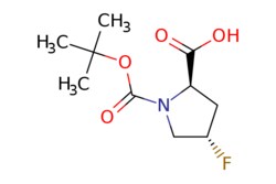 eMolecules​ 681128-50-7 | Pharmablock | (2R4S)-1-tert-butoxycarbonyl-4-fluoro-pyrrolidine-2-carboxylic