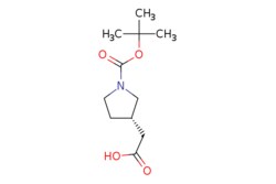eMolecules​&nbsp;Pharmablock / 2-[(3S)-1-tert-butoxycarbonylpyrrolidin-3-yl]acetic acid / 500mg / 551190361 / PB00808 / 0.000 / 204688-61-9 / MFCD05861546 / 229.276 / C11H19NO4