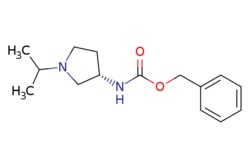 eMolecules​&nbsp;Pharmablock / benzyl N-[(3S)-1-(propan-2-yl)pyrrolidin-3-yl]carbamate / 25mg / 551167995 / PBXA3097 / 0.000 / 2007924-91-4 / MFCD30471648 / 262.353 / C15H22N2O2