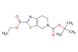 eMolecules​&nbsp;Pharmablock / O5-tert-butyl O2-ethyl 67-dihydro-4H-thiazolo[54-c]pyridine-25-dicarboxylate / 25mg / 551159646 / PBU1694 / 0.000 / 1053656-51-1 / MFCD11109462 / 312.380 / C14H20N2O4S