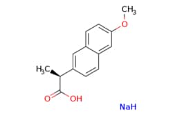 eMolecules​&nbsp;Pharmablock / (2S)-2-(6-methoxy-2-naphthyl)propanoic acidsodium salt / 25mg / 551150707 / PBT1818-1 / 0.000 / 26159-34-2 / [null] / 254.261 / C14H15NaO3