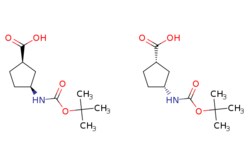 eMolecules​&nbsp;Pharmablock / cis-3-(tert-butoxycarbonylamino)cyclopentanecarboxylic acid / 25mg / 551147559 / PBSQ5058 /  / 410090-37-8 / [null] / 458.552 / C22H38N2O8
