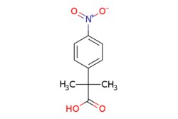eMolecules​&nbsp;Pharmablock / 2-methyl-2-(4-nitrophenyl)propanoic acid / 25mg / 551131460 / PBN2011843 / 0.000 / 42206-47-3 / MFCD00816185 / 209.201 / C10H11NO4