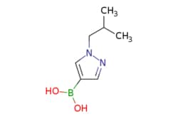 eMolecules​&nbsp;Pharmablock / (1-isobutyl-1H-pyrazol-4-yl)boronic acid / 250mg / 551103389 / PBEB10315 / 0.000 / 929094-25-7 / MFCD09951916 / 168.000 / C7H13BN2O2