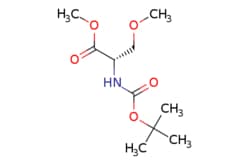 eMolecules​&nbsp;Pharmablock / methyl (2S)-2-[(tert-butoxy)carbonyl]amino-3-methoxypropanoate / 25mg / 551087538 / PB116596 / 0.000 / 134167-07-0 / MFCD18837831 / 233.264 / C10H19NO5