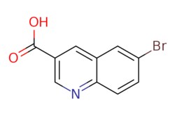 eMolecules​&nbsp;Pharmablock / 6-bromoquinoline-3-carboxylic acid / 25mg / 551084252 / PB07906 / 0.000 / 798545-30-9 / MFCD08437553 / 252.067 / C10H6BrNO2