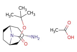 eMolecules​&nbsp;2007910-58-7 | acetic acid;tert-butyl exo-3-amino-8-azabicyclo[3.2.1]octane-8-carboxylate | Pharmablock | MFCD30471659 | 286.372 | C14H26N2O4 | 97.000 | CC(O)=O.CC(C)(C)OC(=O)N1[C@H]2CC[C@@H]1C[C@@H](N)C2 | 25mg | 551053902