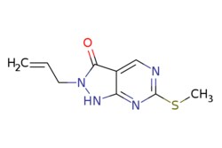 eMolecules​ ChemScene / 2-Allyl-6-(methylthio)-1H-pyrazolo[34-d]pyrimidin-3(2H)-one