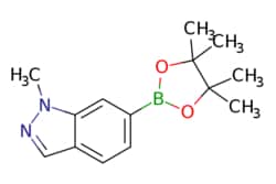 eMolecules​&nbsp;Ambeed / 1-Methyl-6-(4455-tetramethyl-132-dioxaborolan-2-yl)-1H-indazole / 100mg / 525244217 / A903812 /  / 1256359-09-7 / MFCD15071439 / 258.130 / C14H19BN2O2