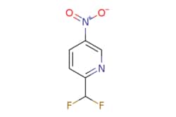 eMolecules​&nbsp;Ambeed / 2-(Difluoromethyl)-5-nitropyridine / 250mg / 525103314 / A185841 /  / 1646152-46-6 / MFCD25476575 / 174.107 / C6H4F2N2O2