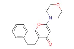 eMolecules​&nbsp;Ambeed / 2-Morpholino-4H-benzo[h]chromen-4-one / 5mg / 525101394 / A183964 /  / 154447-35-5 / MFCD06798345 / 281.311 / C17H15NO3