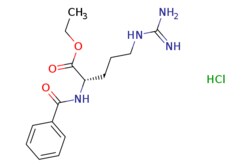 eMolecules​&nbsp;Ambeed / Bz-Arg-OEt.HCl / 5g / 525085449 / A168972 /  / 2645-08-1 / MFCD00012579 / 342.820 / C15H23ClN4O3