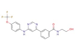 eMolecules​ 778277-15-9 | Ambeed | N-(2-Hydroxyethyl)-3-(6-((4-(trifluoromethoxy)phenyl)amino)pyrimidin-4-yl)benzamide
