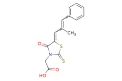 eMolecules​ 82159-09-9 | Ambeed | 2-((Z)-5-((E)-2-Methyl-3-phenylallylidene)-4-oxo-2-thioxothiazolidin-3-yl)acetic