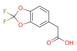 eMolecules​&nbsp;AstaTech / 22-DIFLUORO-13-BENZODIOXOLE-5-ACETIC ACID / 0.25g / 290673430 / P10853 / 95.000 / 398156-38-2 / MFCD09925076 / 216.140 / C9H6F2O4