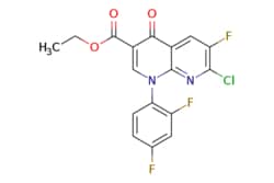 eMolecules​ AstaTech / ETHYL 7-CHLORO-1-(24-DIFLUOROPHENYL)-6-FLUORO-4-OXO-14-DIHYDRO-18-NAPHTHYRIDINE-3-CARBOXYLATE