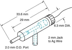 World Precision Instrument Microelectrode Holder (MEH6RFW)-MEH6RFW12