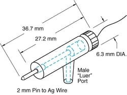 World Precision Instrument Microelectrode Holder (MEH2SW)-MEH2SW20, Quantity: