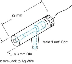 World Precision Instrument Microelectrode Holder (MEH2SFW)-MEH2SFW10