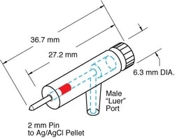 World Precision Instrument Microelectrode Holder (MEH2S)-MEH2S12, Quantity: