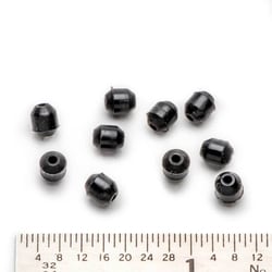 World Precision Instrument&nbsp;PicoNozzle Gasket, 1.2mm, Black, Pkg of 10-75122-210