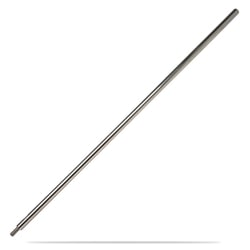 World Precision Instrument&nbsp;Polished Stainless Steel Post, 12mm OD