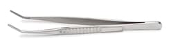 World Precision Instrument DeBakey Tissue Forceps, 15cm, Angled, Delicate Jaw, 1.5mm Wide