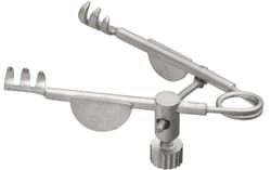 World Precision Instrument&nbsp;Agricola Self-Retaining Retractor, 4cm, 3x3 Sharp Prongs