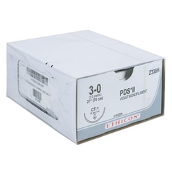 Med Vet International Ethicon PDS II Suture, Size 3-0, CT-1, 27"", 36/Box,