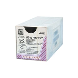 Med Vet International Ethicon Vicryl Rapide, 5-0 Polyglactin Suture, 18in
