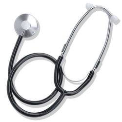 Med Vet International Single Head Stethoscope, 22 in