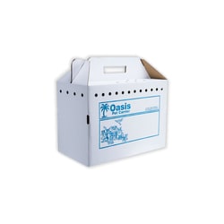 Med Vet International Disposable Pet Carriers, Cardboard, 12/case, Quantity: