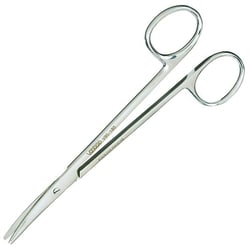 Med Vet International Miltex Vantage Metzenbaum Scissors, 5.5in, Curved,