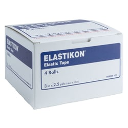 Med Vet International Elastikon Tape 3"" x 2.5 Yards, 4/Box, Quantity: