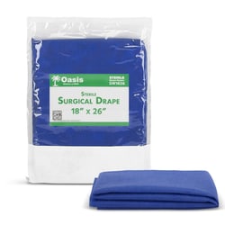 Med Vet International Sterile Surgical Drapes, 18-in x 26-in, 25/case