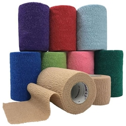 Med Vet International Self-Adherent Tape, 4"" X 5 Yards, No Color Choice,