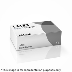Med Vet International Powder-Free Latex Gloves XL, 100/Box, Quantity: Pack