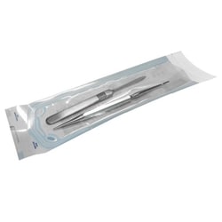 Med Vet International 7 1/2""x13"" Self-Sealing Sterilization Pouches,