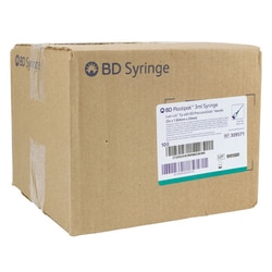 Med Vet International BD Syringe & Needle, 3mL, Luer Lock, 23G X 1in, Hypodermic,