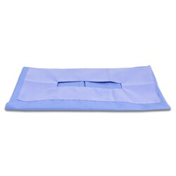 Med Vet International Fenestrated Drape, 30"x30", 7"x1.25" Rectangle, Each,