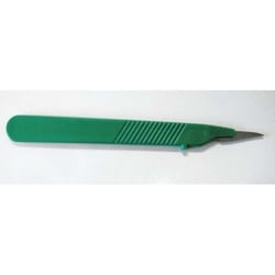 Med Vet International Exel Disposable Scalpel #11, stainless steel, 10/Box