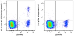 Biolegend Brilliant Violet 711 anti-human IgG Fc [M1310G05]; Isotype: Rat