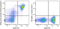 Biolegend PerCP/Cyanine5.5 anti-mouse CD38 [S21016F]; Isotype: Rat IgG2b,