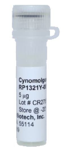 Kingfisher Biotech Inc&nbsp;Cynomolgus Monkey IL-8  Recombinant Protein (Yeast, Endotoxin - Free) - 25 ug