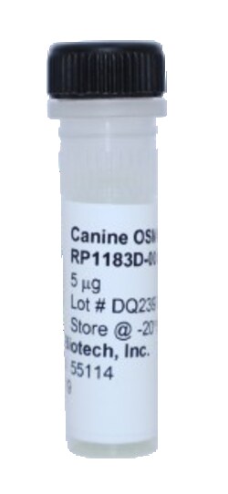 Kingfisher Biotech Inc&nbsp;Canine Oncostatin M  Recombinant Protein (Yeast, Endotoxin - Free) - 25 ug