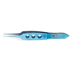 World Precision Instrument Bishop-Harmon Forceps, 9cm, 1x2 Teeth, Titanium,