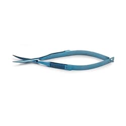 World Precision Instrument&nbsp;Westcott Curved Scissors, 11cm, Curved, Blunt, Titanium